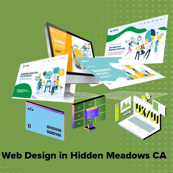 Web design in hidden meadows ca