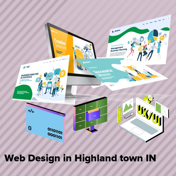Web design in highland town in