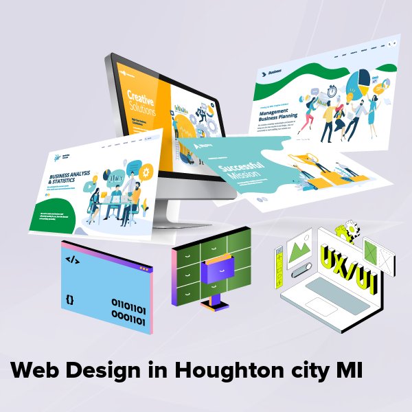 Web design in houghton city mi
