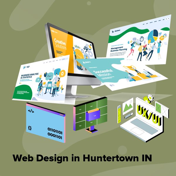 Web design in huntertown in