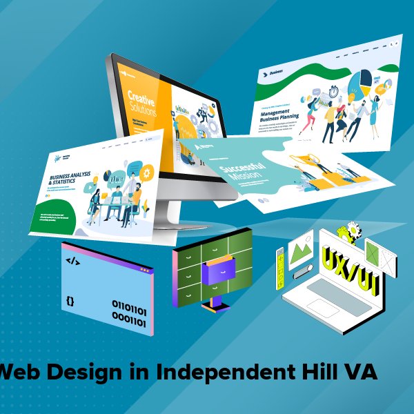 Web design in independent hill va