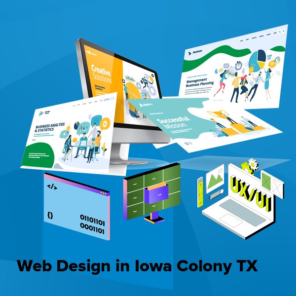 Web design in iowa colony tx