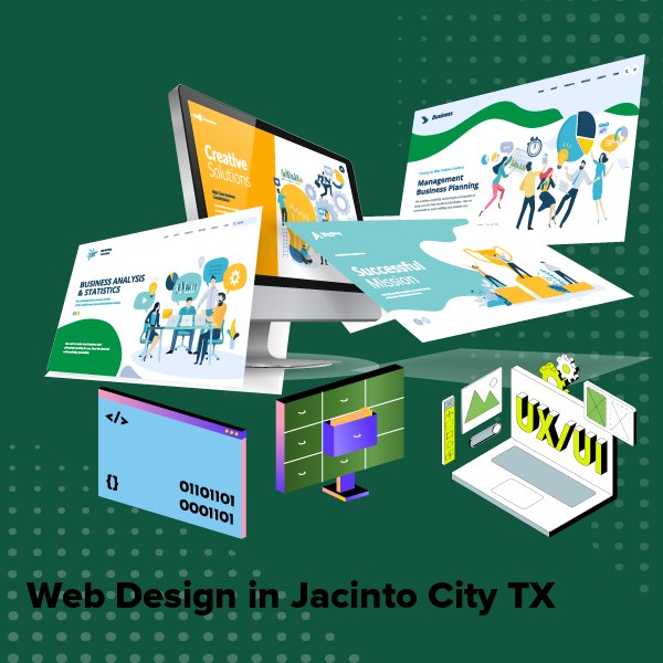 Web design in jacinto city tx