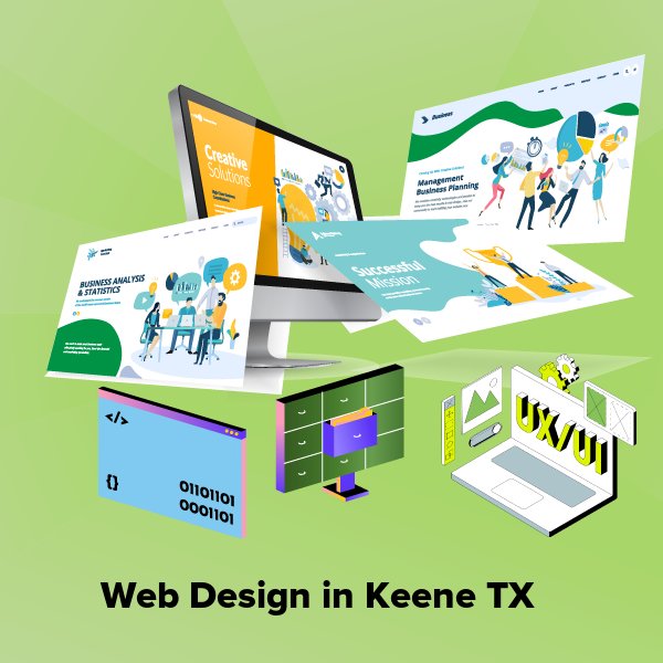 Web design in keene tx