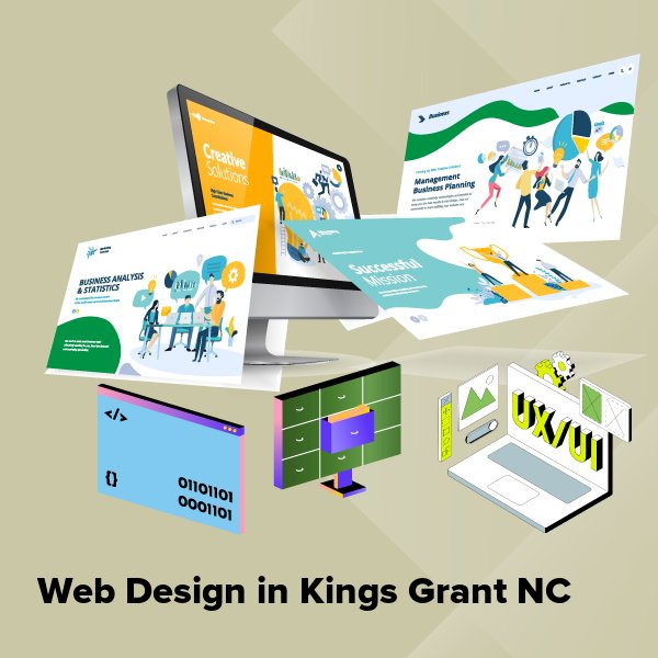 Web design in kings grant nc