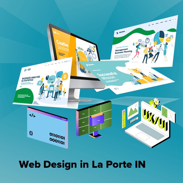 Web design in la porte in