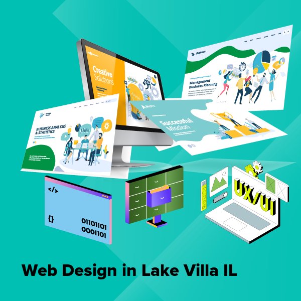 Web design in lake villa il