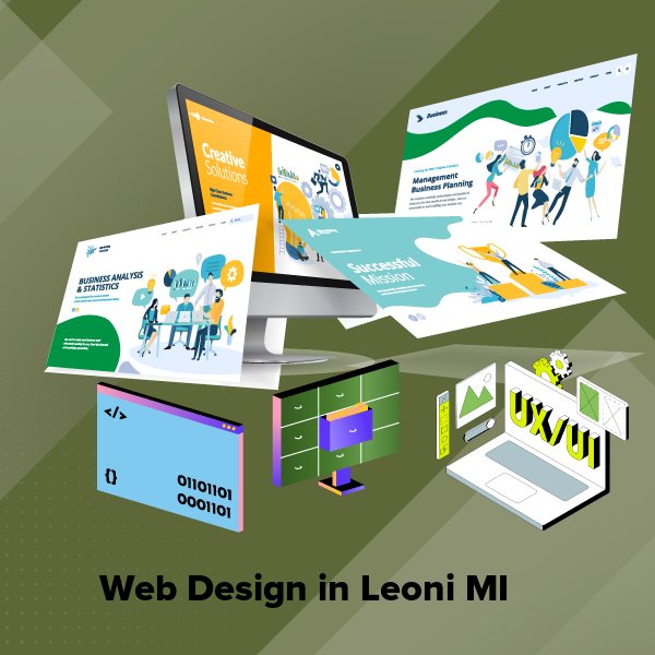 Web design in leoni mi