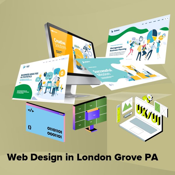 Web design in london grove pa