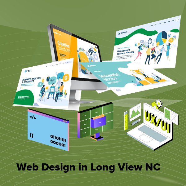 Web design in long view nc
