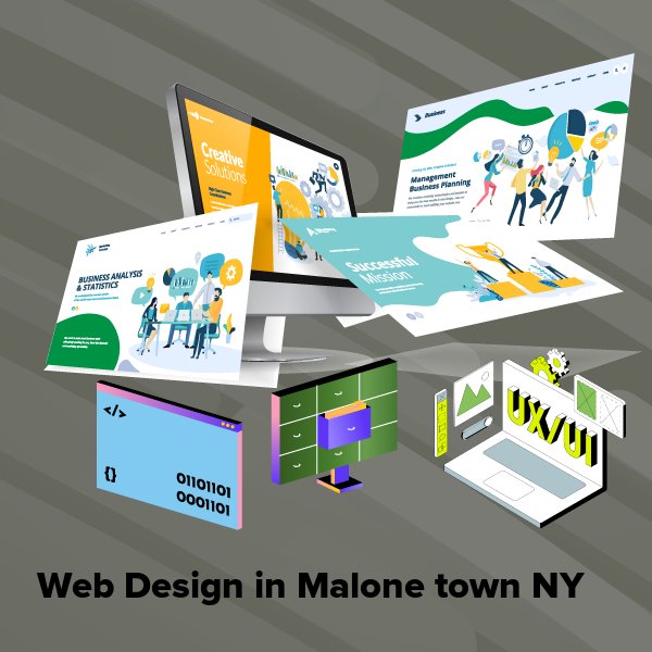 Web design in malone town ny