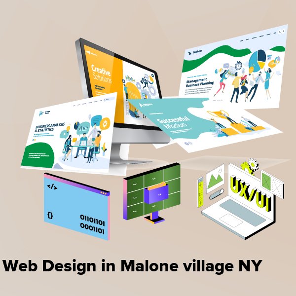 Web design in malone village ny