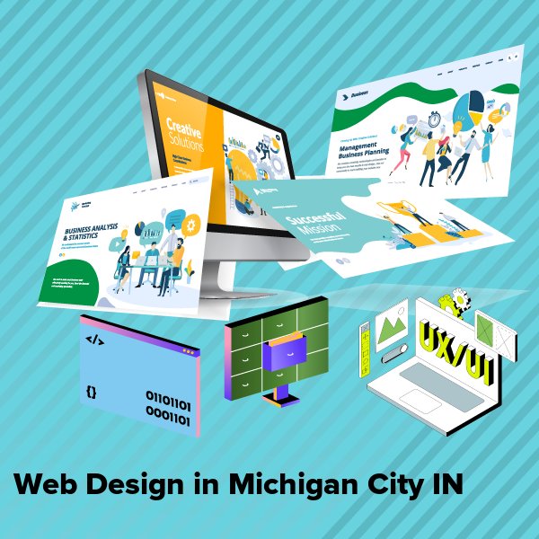 Web design in michigan city in