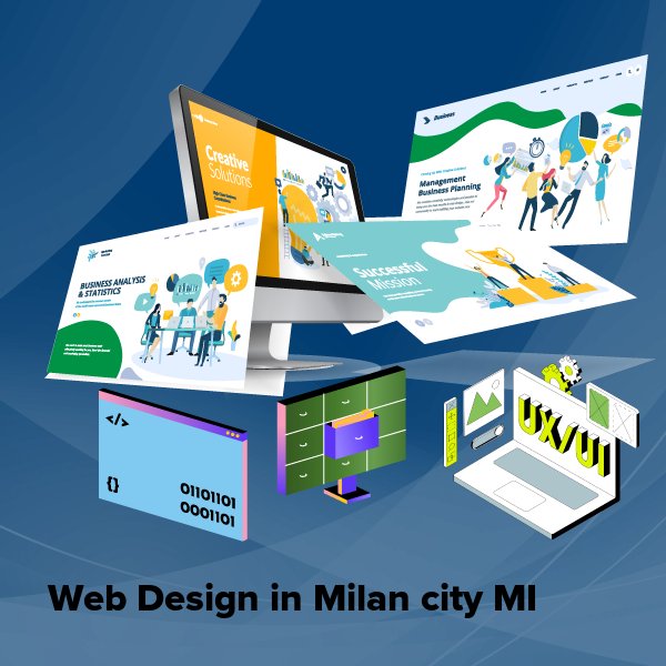 Web design in milan city mi