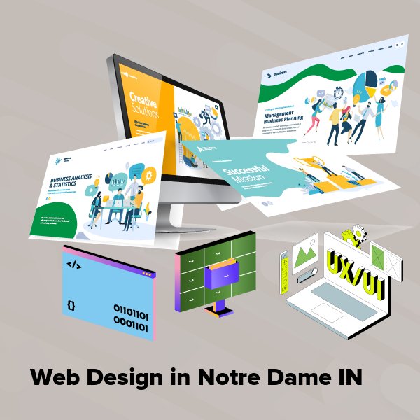 Web design in notre dame in