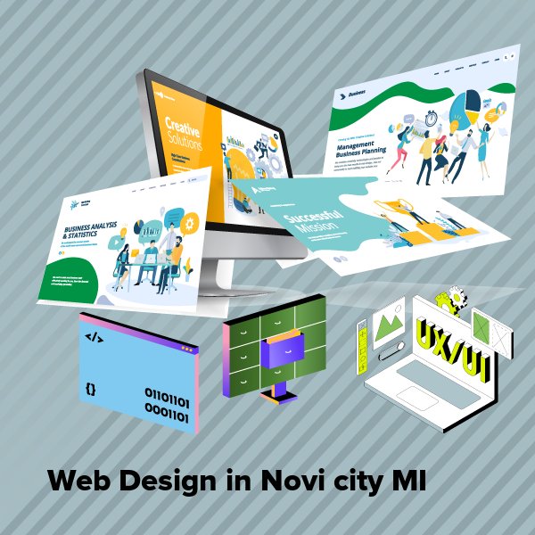 Web design in novi city mi