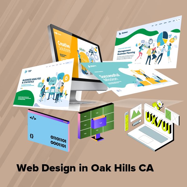 Web design in oak hills ca