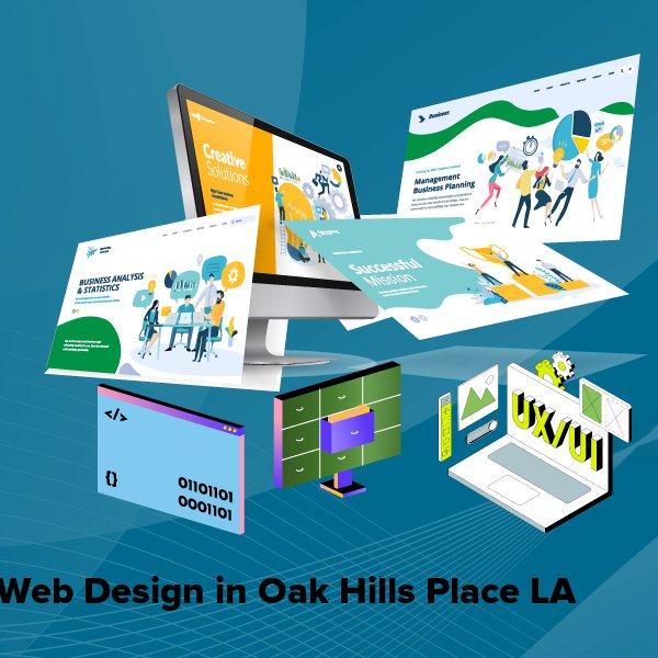 Web design in oak hills place la