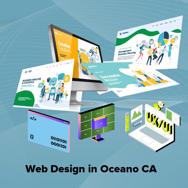 Web design in oceano ca
