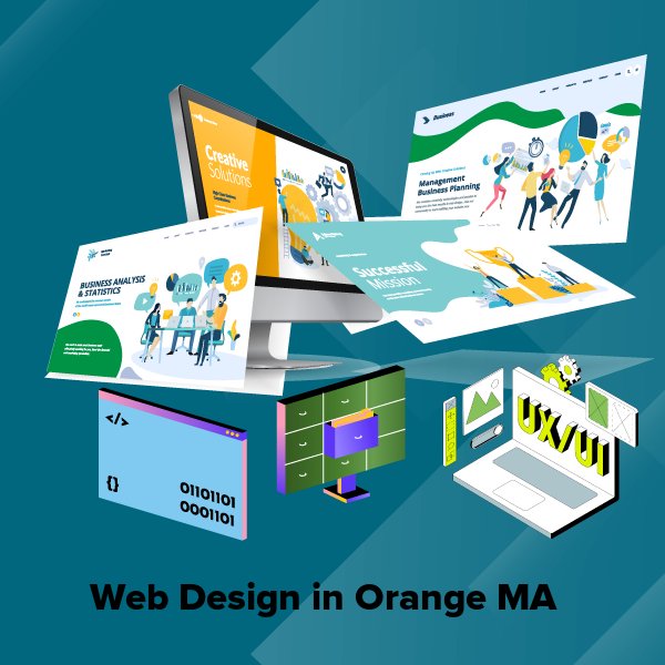 Web design in orange ma