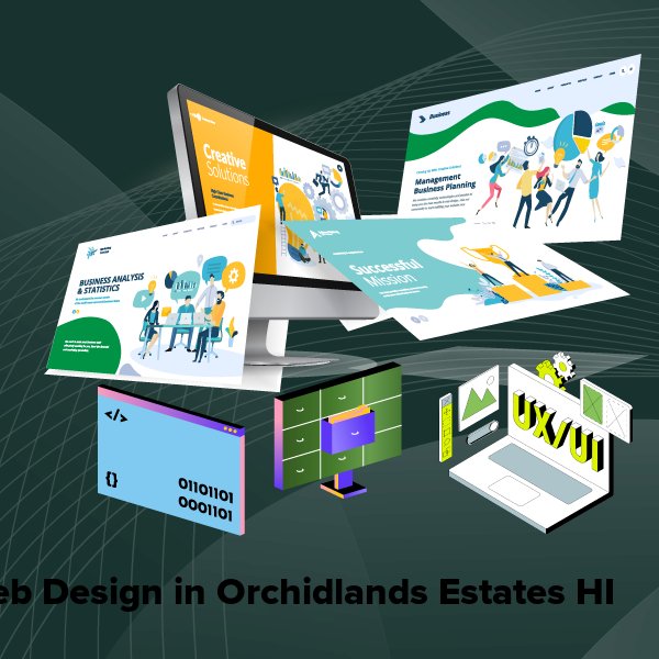 Web design in orchidlands estates hi