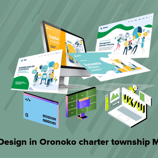 Web design in oronoko charter township mi