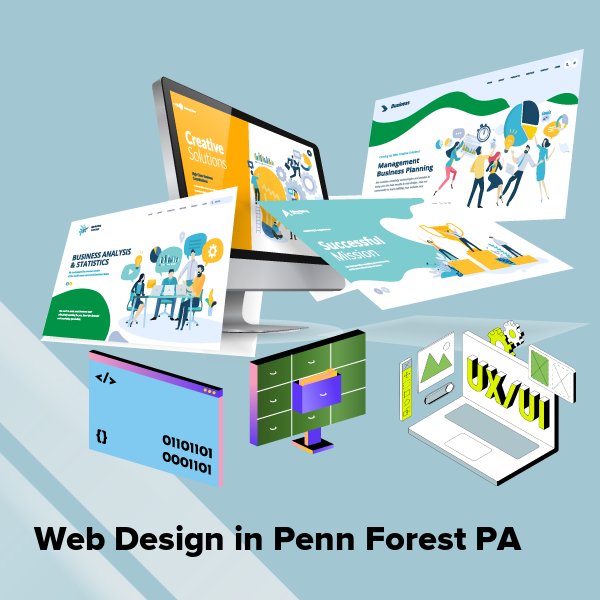 Web design in penn forest pa