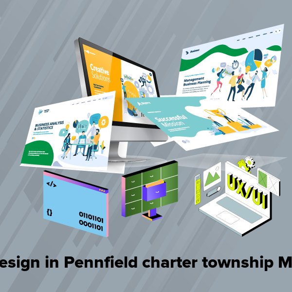 Web design in pennfield charter township mi