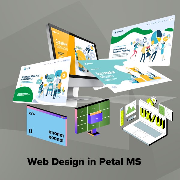Web design in petal ms
