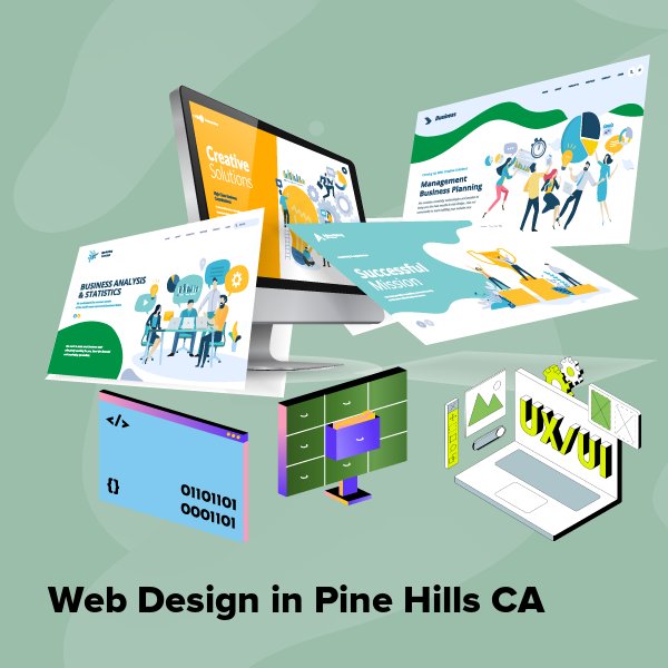 Web design in pine hills ca