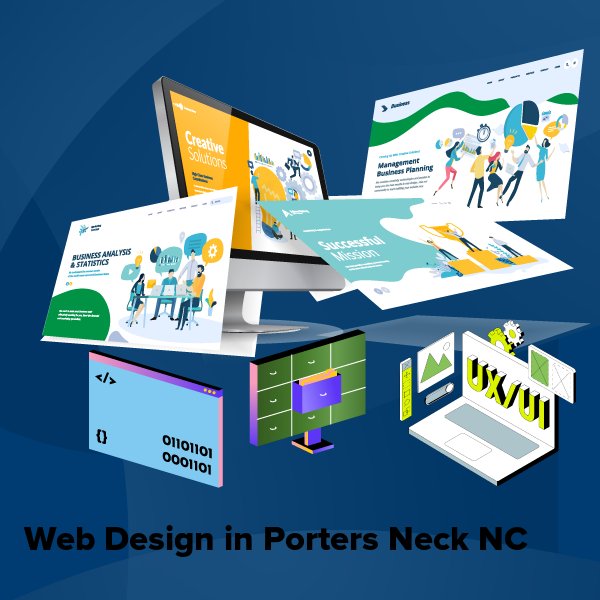 Web design in porters neck nc