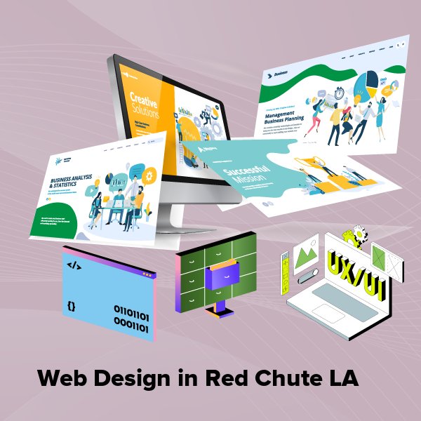 Web design in red chute la