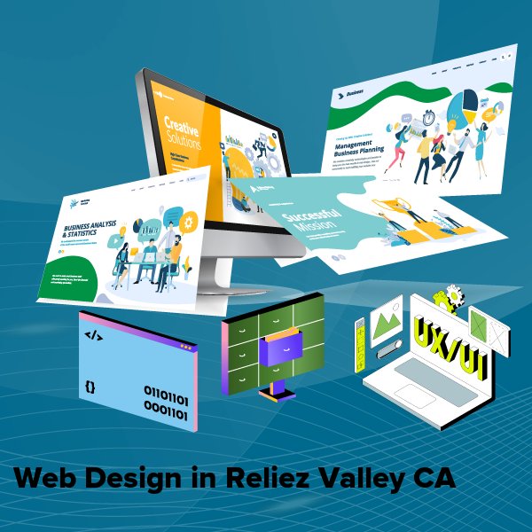 Web design in reliez valley ca