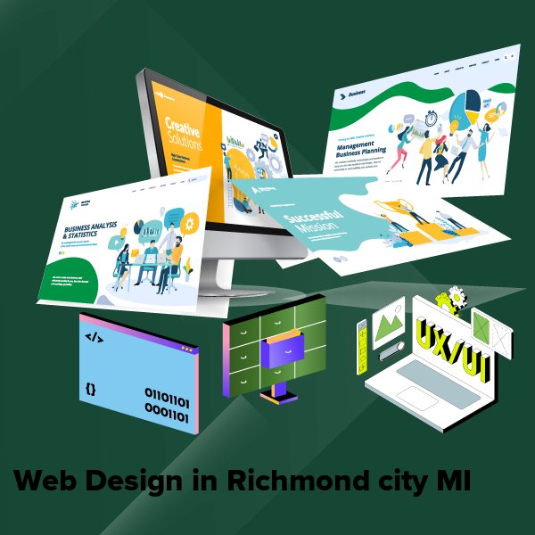 Web design in richmond city mi