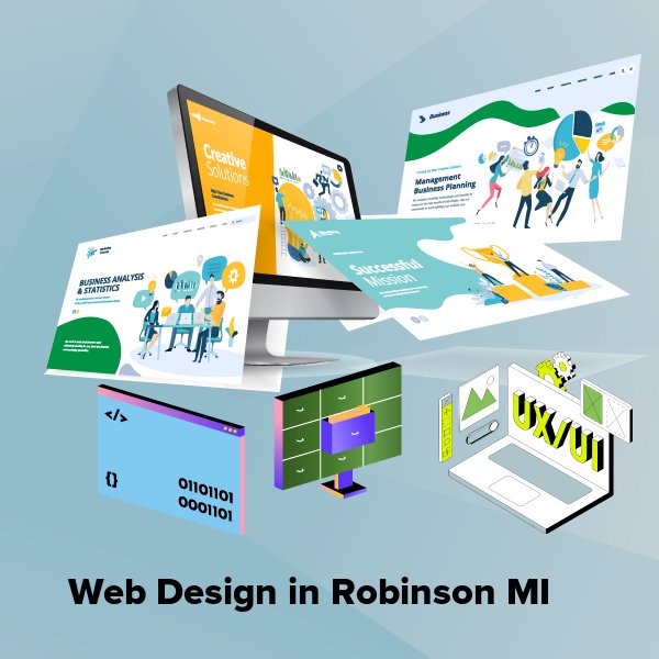 Web design in robinson mi