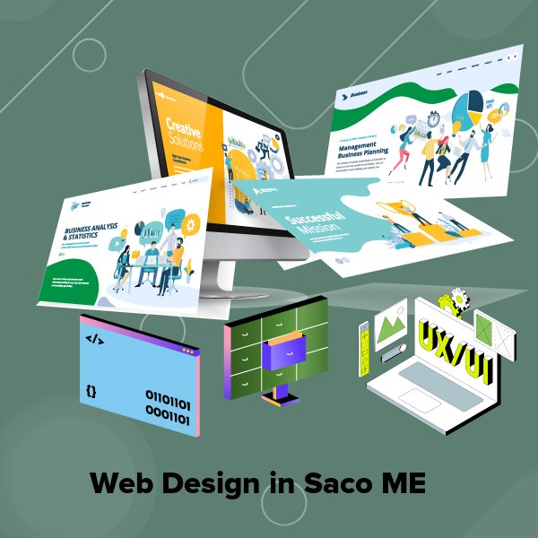 Web design in saco me