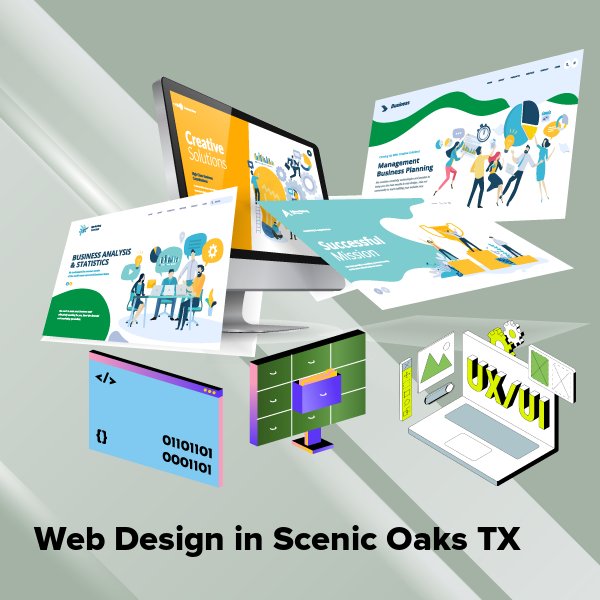 Web design in scenic oaks tx