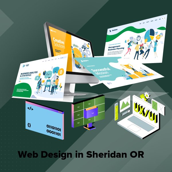 Web design in sheridan or