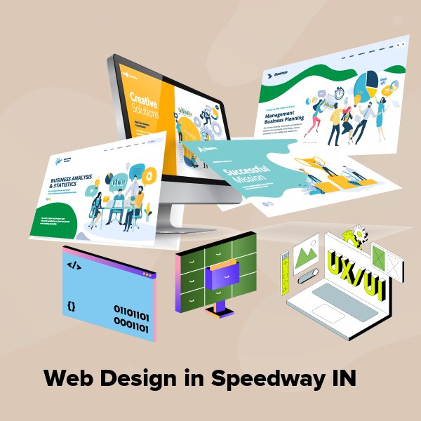 Web design in speedway in