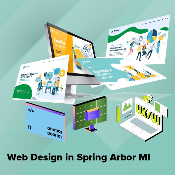 Web design in spring arbor mi
