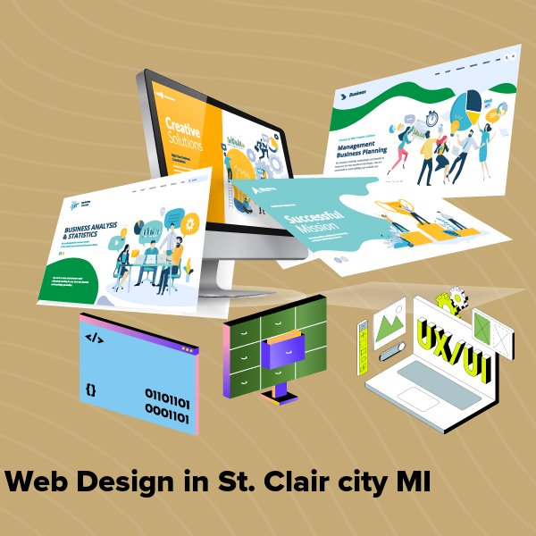Web design in st. clair city mi