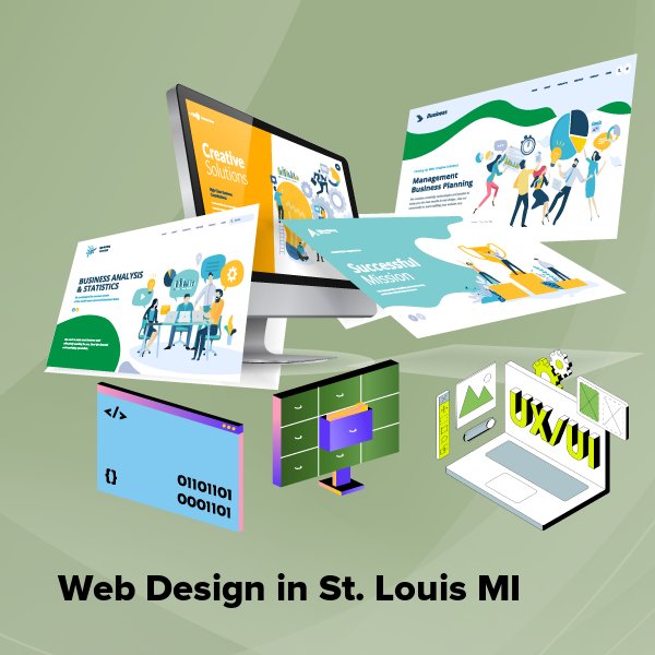 Web design in st. louis mi