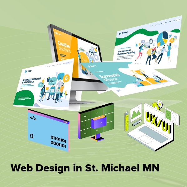 Web design in st. michael mn