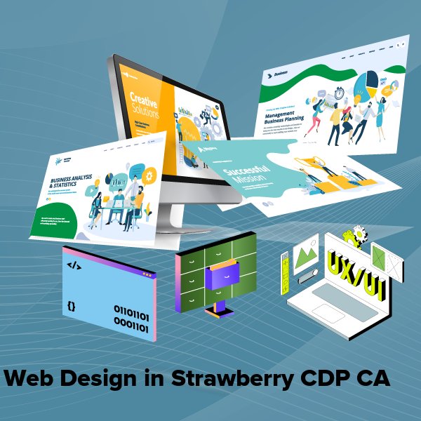 Web design in strawberry cdp ca