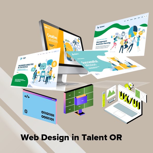 Web design in talent or