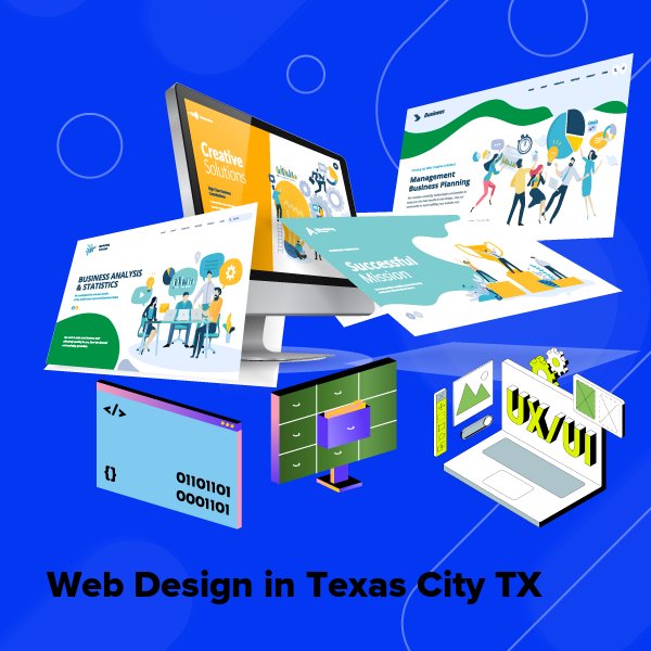 Web design in texas city tx