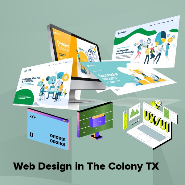 Web design in the colony tx
