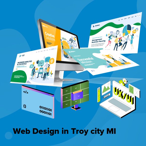 Web design in troy city mi