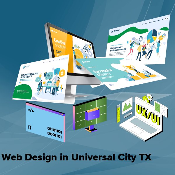 Web design in universal city tx
