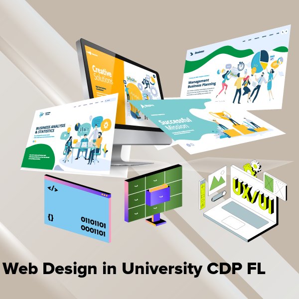 Web design in university cdp fl